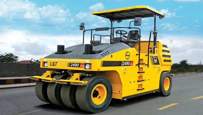 L&T 2490HD Pneumatic Tyred Roller